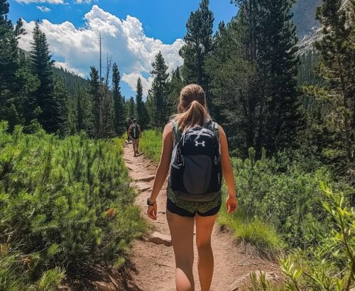 Hiking Adventure in Nature